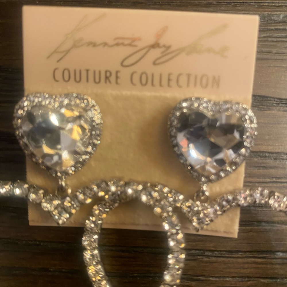 NEW Kenneth Jay Lane couture earrings - Picture 5 of 5